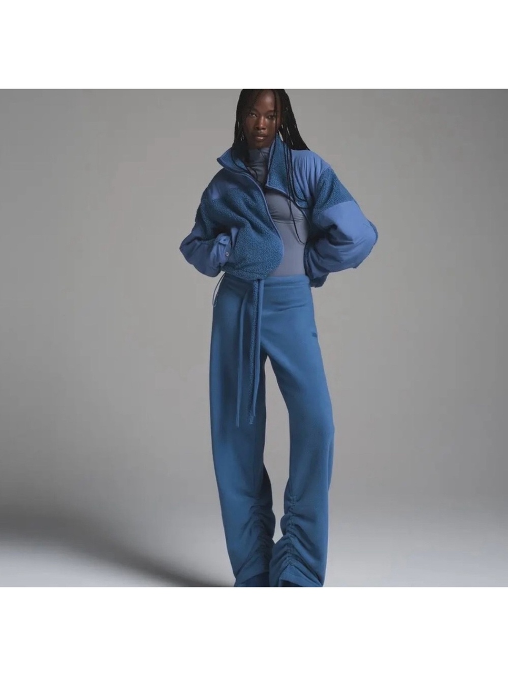 Skims Fleece Lounge Stacked Pant